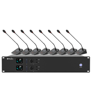 8 channel Gooseneck Wireless Microphone System 